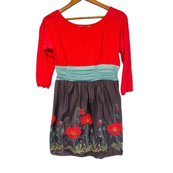 Olsenboye Dress Size Large Embroidered - Picture 1 of 5